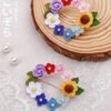 Colorful Garland Brooch