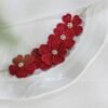 Crocheted Roseate Necklace