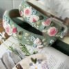 Hand-Embroidered Headband