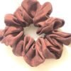 Silk jacquard hair scrunchie