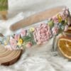 Hand-Embroidered Headband