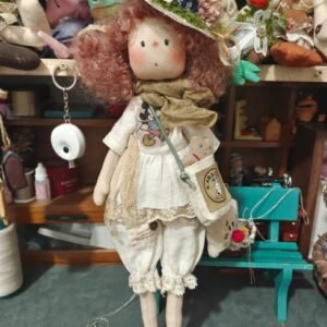 Fabric dolls/Spring Girl